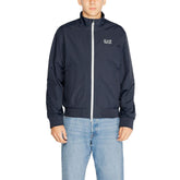 EA7 Emporio Armani Blue Polyamide Jackets & Coat -   -  EA7 Emporio Armani.